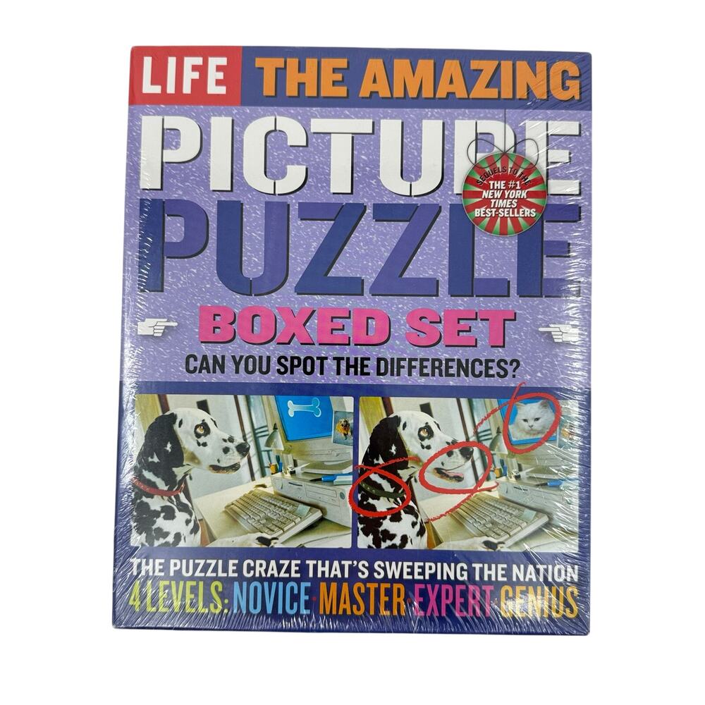 Life The Amazing Picture Puzzle Boxed Set 3 Spot the Difference Puzzle Books
